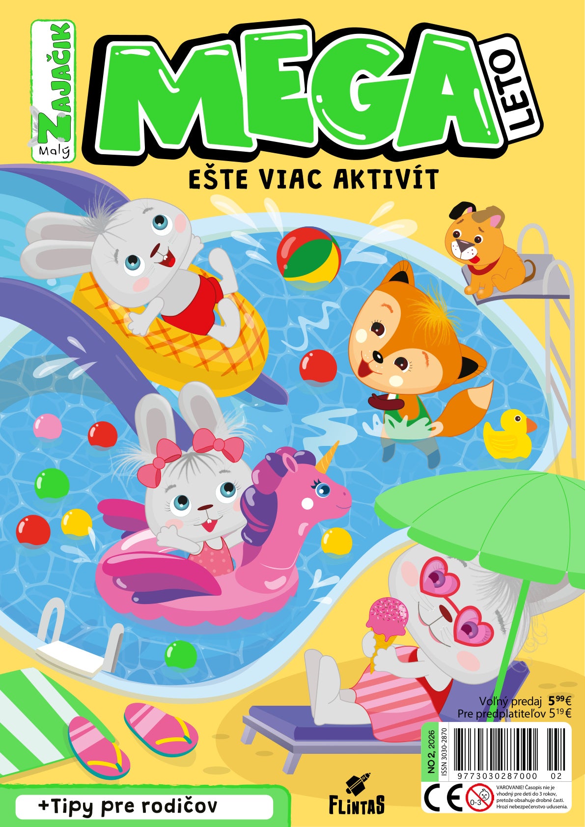 Let's flip through MEGA Kiškutis Mikutis magazine – 1